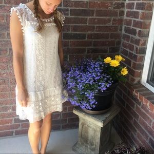 BOGO White Dress / boho / bohemian